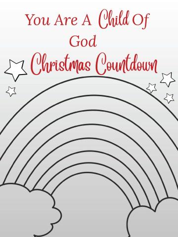 Cover of You Are a Child of God – 12-Day Christmas Countdown